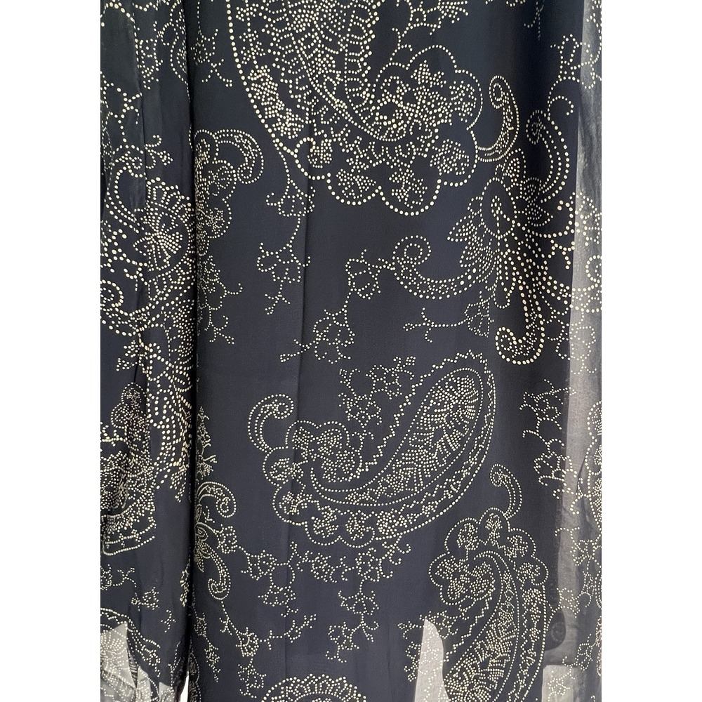 Vtg Midi 100%‎ Silk Skirt 10P Fairy Whimsical Lightweight Classy - Picture 3 of 12